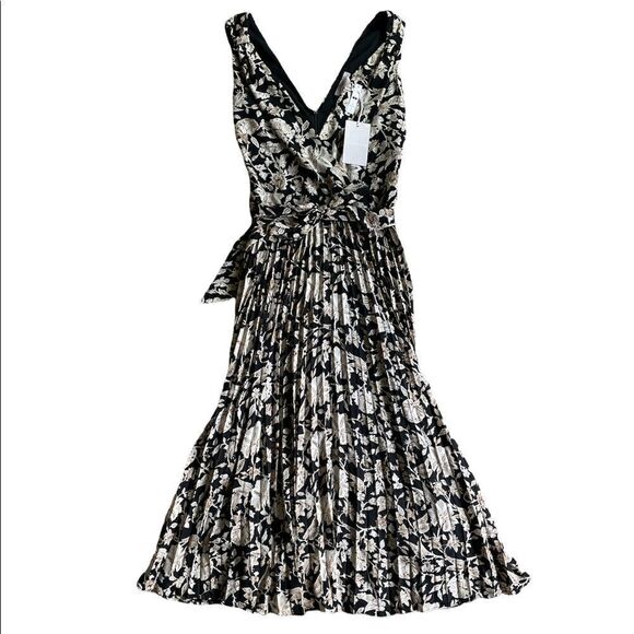 CHELSEA28 Women's Floral Surplice Sleeveless Dress S - Picture 5 of 7